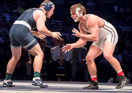Benjamin Haas competing at Lehigh University